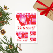 Load image into Gallery viewer, LOVE MONTANA! (Pink) Sticker sheet