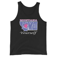 Load image into Gallery viewer, BLUE LOVE Montana! Unisex Tank Top