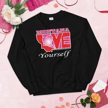 Load image into Gallery viewer, LOVE Montana! Unisex Sweatshirt