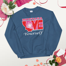 Load image into Gallery viewer, LOVE Montana! Unisex Sweatshirt