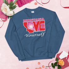 Load image into Gallery viewer, LOVE Montana! Unisex Sweatshirt