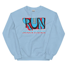 Load image into Gallery viewer, RUN Montana! Unisex Sweatshirt