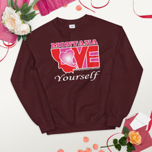 Load image into Gallery viewer, LOVE Montana! Unisex Sweatshirt