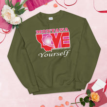Load image into Gallery viewer, LOVE Montana! Unisex Sweatshirt