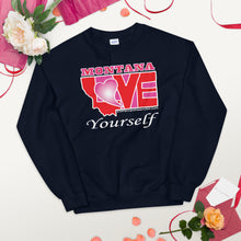Load image into Gallery viewer, LOVE Montana! Unisex Sweatshirt