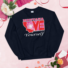 Load image into Gallery viewer, LOVE Montana! Unisex Sweatshirt