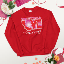Load image into Gallery viewer, LOVE Montana! Unisex Sweatshirt