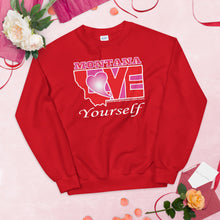 Load image into Gallery viewer, LOVE Montana! Unisex Sweatshirt