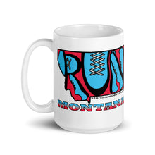Load image into Gallery viewer, RUN Montana! White glossy mug