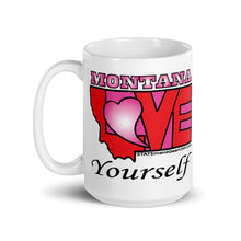 Load image into Gallery viewer, LOVE Montana! White glossy mug
