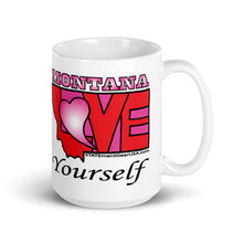 Load image into Gallery viewer, LOVE Montana! White glossy mug