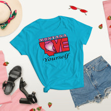 Load image into Gallery viewer, LOVE Montana! Women's short sleeve t-shirt