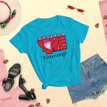 Load image into Gallery viewer, LOVE Montana! Women's short sleeve t-shirt