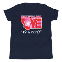 Load image into Gallery viewer, LOVE Montana! Youth Short Sleeve T-Shirt