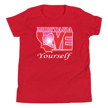 Load image into Gallery viewer, LOVE Montana! Youth Short Sleeve T-Shirt