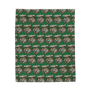 Ben Steele Wildcats Velveteen Plush Blanket