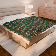 Load image into Gallery viewer, Ben Steele Wildcats Velveteen Plush Blanket