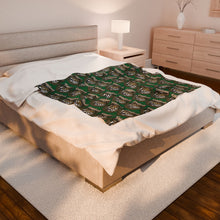 Load image into Gallery viewer, Ben Steele Wildcats Velveteen Plush Blanket