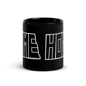 North Dakota Black Glossy Mug