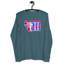 Load image into Gallery viewer, BORN FREE Montana! Unisex Long Sleeve Tee