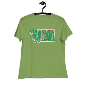 HUNT Montana! Women's Relaxed T-Shirt