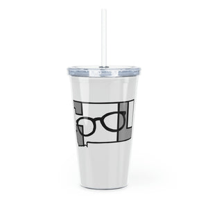 COOL Montana! Plastic Tumbler with Straw