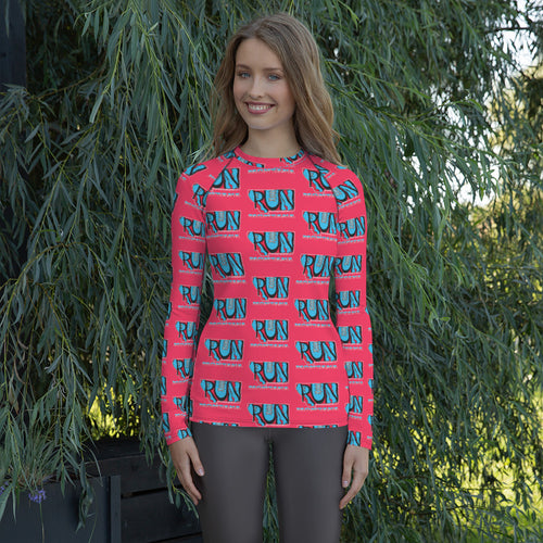 RUN Montana! Women's Rash Guard