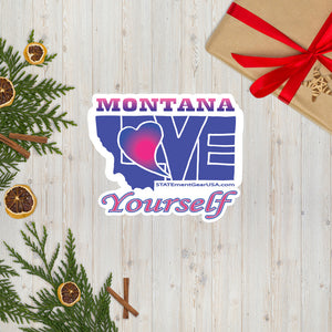 LOVE Montana Bubble-free stickers