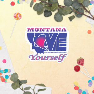 LOVE Montana Bubble-free stickers