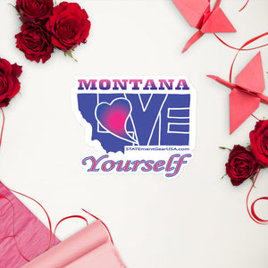 LOVE Montana Bubble-free stickers