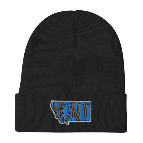 HUNT Embroidered Beanie