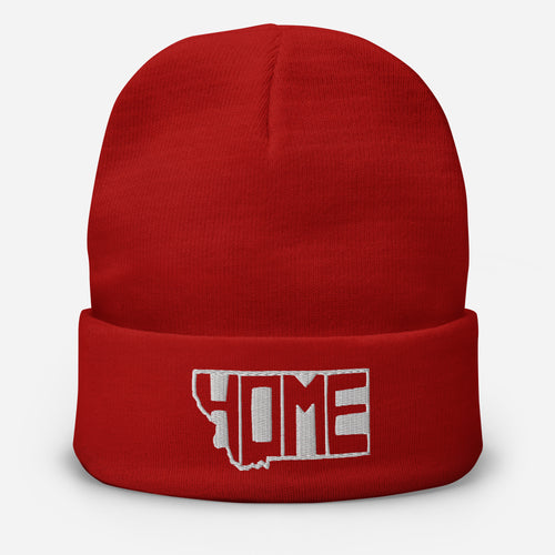 Embroidered Beanie-Filled In