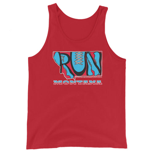 RUN Montana! Unisex Tank Top