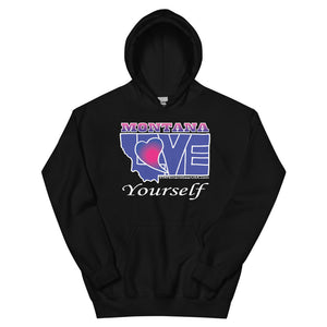 BLUE LOVE Montana! Unisex Hoodie