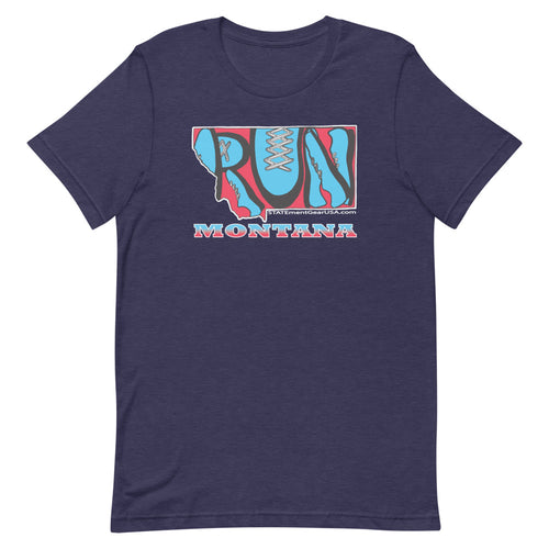 RUN Montana! Short-sleeve unisex t-shirt