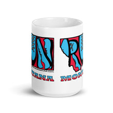 Load image into Gallery viewer, RUN Montana! White glossy mug