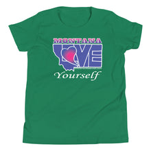 Load image into Gallery viewer, BLUE LOVE Montana! Youth Short Sleeve T-Shirt